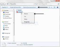 How To Use The Windows Recycle Bin