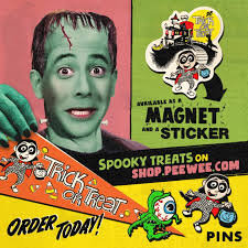🎃👻 New Halloween Pee-wee merch just dropped! 🎃👻 Get your hands