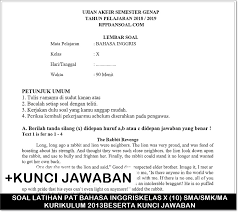 Jetzt neu oder gebraucht kaufen. Soal Ukk Bahasa Indonesia Kelas 10 Dan Kunci Jawaban Kumpulan Contoh Surat Dan Soal Terlengkap