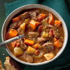 Sear the meat in batches for 45 seconds per side and transfer to the slow cooker. Slow Cooker Beef Stew Recipe How To Make It Taste Of Home