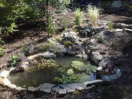 How do you attach a liner to a pond? Two Connected Ponds Two Small Waterfalls Got Leak