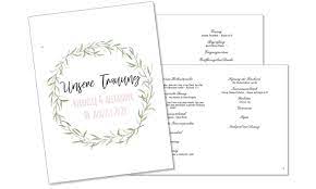 Um den ablauf eurer trauung in ein kirchenheft in a5 einlegen zu können, muss die datei im querformat angelegt sein (word: Kirchenheft Fur Die Hochzeit Anleitung Hochzeitsportal24