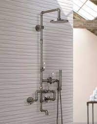 Types Of Shower Heads For Your Master Bathroom Shower Plumbing Shower Fixtures Industrial Showers
