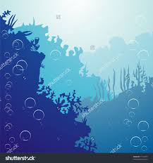 Background Ocean Floor Clipart Black And White Ocean Floor Stock Vectors Vector Clip Art Art Underwater Painting Vector Art