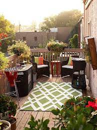 Creating a floor plan will help you determine your space's layout. 25 Colorful Backyard Decorating Ideas For An Outdoor Refresh Small Porch Decorating Small Balcony Garden Backyard Decor