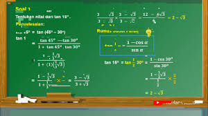 Kuadran i, kuadran ii, kuadran iii dan kuadran iv. Rumus Sudut Paruh Sudut Setengah Bahas Soal Youtube