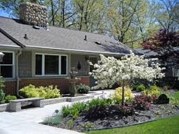 Fortunately, the low linear appearance of these traditional raised panel garage doors are a top choice for ranch style homes but you could also opt for a carriage house style garage door or. 17 Landscaping Ideas For Ranch Style Homes Zacs Garden