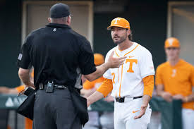 Cannon Peebles: Tony Vitello on ejection suspension for Tennessee catcher