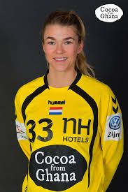 Keepster tess wester, hier in actie tegen slovenië afgelopen maart, blonk opnieuw uit in het nederlandse doel. Tess Wester Nationaal Handbalteam Dames