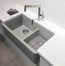 new concrete gray silgranit sink
