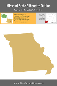 Missouri State Svg Eps Ai Png Digital Graphic Download Paper Craft Tutorials Missouri State Digital
