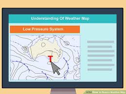 How To Read A Weather Map With Pictures Wikihow