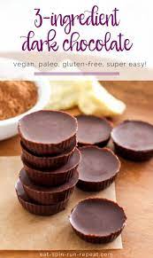 Diy 3 Ingredient Vegan Chocolate My Fresh Perspective Recipe Vegan Chocolate Healthy Dessert Recipes Chocolate