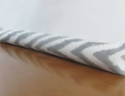 Gray Door Stopper Grey Chevron Door Snake Zigzag Draft Etsy Door Snake Chevron Door Grey Doors
