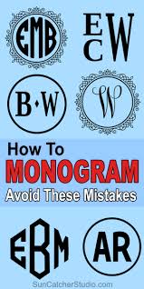 How To Monogram Order Of Initials Wedding Gifts Monogram Maker Couple Monogram Design Monogram Letters