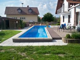 Selbstbau Pool Zum Bahnen Schwimmen Gemeinsam Mit Dem Kunden Wurde Geplant Und Am Ende Wurde Es Ein Pool Mit 15 5m L Gartenpools Garten Pool Selber Bauen Pool