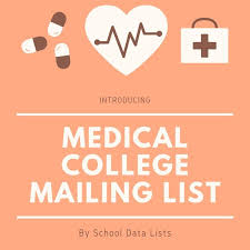 Medial College Mailing List Medical College List College