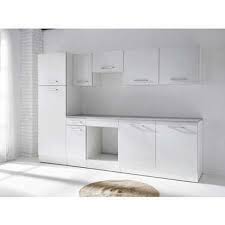 Bloc Cuisine L 280 Cm Greta 1 Coloris Blanc Bloc Cuisine Cuisine Conforama Cuisine