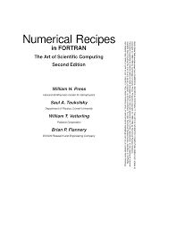 Pdf Numerical Recipes