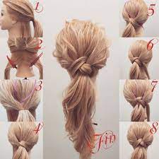 Step By Step Guide For Beginners Makeuplearning Co Beginners Manual For Makeuplearningco Fancy Ponytail Diy Ponytail Braided Hairstyles