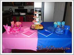 The food was divided into two areas for typical boy vs. 70 Gender Reveal Party Food Ideas Gender Reveal Party Food Reveal Parties Gender Reveal Party