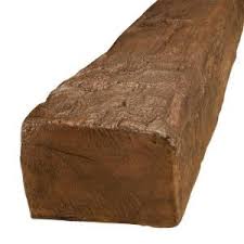 American Pro Decor 5 1 8 In X 8 In X 13 Ft Dark Walnut Hand Hewn Faux Wood Beam 5apd10002 The Home Depot In 2021 Faux Wood Beams Wood Beams Faux Beams