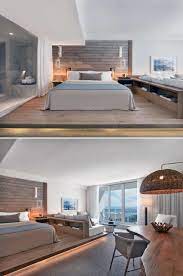 While it incorporates a passion into the décor to personalize the space, it doesn't feel childish in the slightest thanks to the crisp bedding, regal ikat throw pillows, traditional sconces, and. Get Bedroom Design Ideas From This Hotel Room With A Wood Platform And Built In Sofa