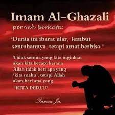Celakalah bagi orang yang jahil untuk tidak belajar. Kata Bijak Imam Ghazali Cikimm Com