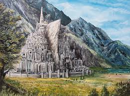 Near the end of minas tirith, pippin observes that for all the frenetic energy shown by gandalf, and for all the ominous, distant fires of the signal beacons in the white mountains, minas tirith feels still. Image Minas Tirith Middle Earth The Tolkien Forum Wiki