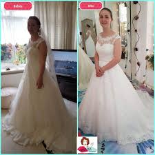 Shoulders Lifted Hem Shortened Belt And Bustle Hook Added Bronwyn Wedding Dress From Wed2b Pretty Wedding Dresses After Wedding Dress Goddess Wedding Dress