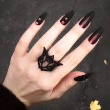 Edit1 may 13, 2020 april 26, 2020 blue glow in the dark nails dark blue nail ideas nails dark blue. 33 Trendy Black Nails Designs For Dark Colors Lovers Black Nail Designs Trendy Nails Manicure