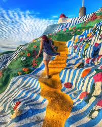 Salvation Mountain Is Part Hippy Art Sculpture Part Christian Tribute Part Psychedelic Land Of Oz A Places To Travel Salvation Mountain Cool Places To Visit