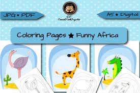 This compilation of over 200 free, printable, summer coloring pages will keep your kids happy and out of trouble during the heat of summer. Coloring Pages Printable For Kids 887926 Illustrations Design Bundles