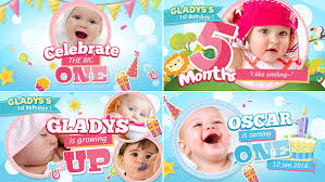 This after effect template by. Celebrate The Big One Baby Birthday Show By Insmograph Videohive