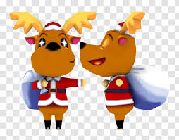 It is the fifth main game in the animal crossing series. Reindeer Christmas Ornament Mascot Clip Art Fiction Animal Crossing Transparent Png