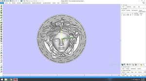 Versace Logo Pendent 3d Print Model Versace Logo Print Models Print
