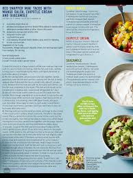 To make a taco, stack 2 tortillas on top of each other and fill with fish, lettuce, salsa, a few avocado slices, and a. Red Snapper Mini Tacos With Mango Salsa Chipotle Cream And Guacamole Food Network Recipes Seafood Recipes Mango Salsa