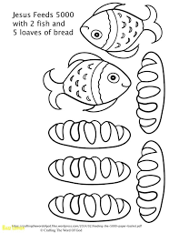 Use the download button to view the full image of coloring pages 5 loaves and 2 fish. Pin On Sunday School