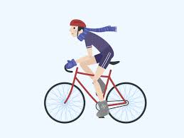 Cyclist Dribbble800x600 Bicycle Illustration Bike Illustration Bicycle Art
