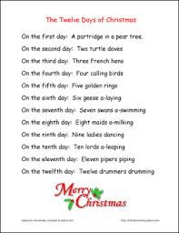 Make Your Own The Twelve Days Of Christmas Coloring Book Christmas Lyrics Christmas Songs Lyrics Christmas Carols Lyrics