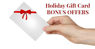 Cannot be combined with other offers. Holiday Bonus Gift Card Offers 2020 Premeditated Leftovers