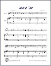 Ode to joy is the fourth and final movement of beethoven's 9th symphony. Ode To Joy Free Beginner Violin Sheet Music Digital Print Beginner Violin Sheet Music Sheet Music Free Sheet Music