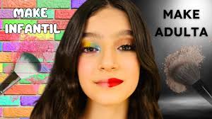 MAQUIAGEM CRIANÇA X MAQUIAGEM ADULTO 💄