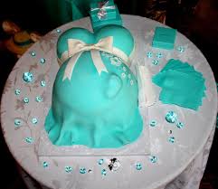 Tiffany Inspired Baby Shower Baby Bump Cake Yelp Tiffany Baby Shower Theme Tiffany Blue Baby Shower Tiffany Baby Showers
