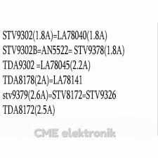 Tes lagi televisinya , ternyata pokok permasalahannya adalah ic vertikalnya rusak, gambar kembali normal. 2pcs Ic Vertikal Stv9302 Stv9309 Stv9325 Tda8172 Bekas Cabutan Oryginal Lazada Indonesia