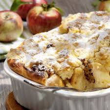Bratapfel Auflauf Mit Butterstreusel Rezept Rezepte Butterstreusel Kochen Und Backen