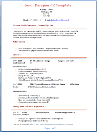 Time to show off your interior design skills with an outstanding cv. Interior Designer Cv Template Tips And Download Cv Plaza
