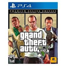 Grand Theft Auto V Premium Edition Playstation 4 In 2020 Grand Theft Auto Rockstar Games Gta Rockstar Games