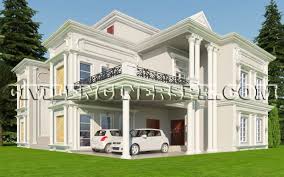 36'x37' জায়গায় ৪ রুমের নতুন বাড়ির ডিজাইন !! 10 Marla House Plans Civil Engineers Pk