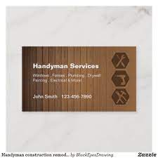 Handyman Construction Remodeling Business Cards Zazzle Com Remodeling Business Construction Remodeling Handyman Make a lasting impression with quality cards that wow.dimensions: